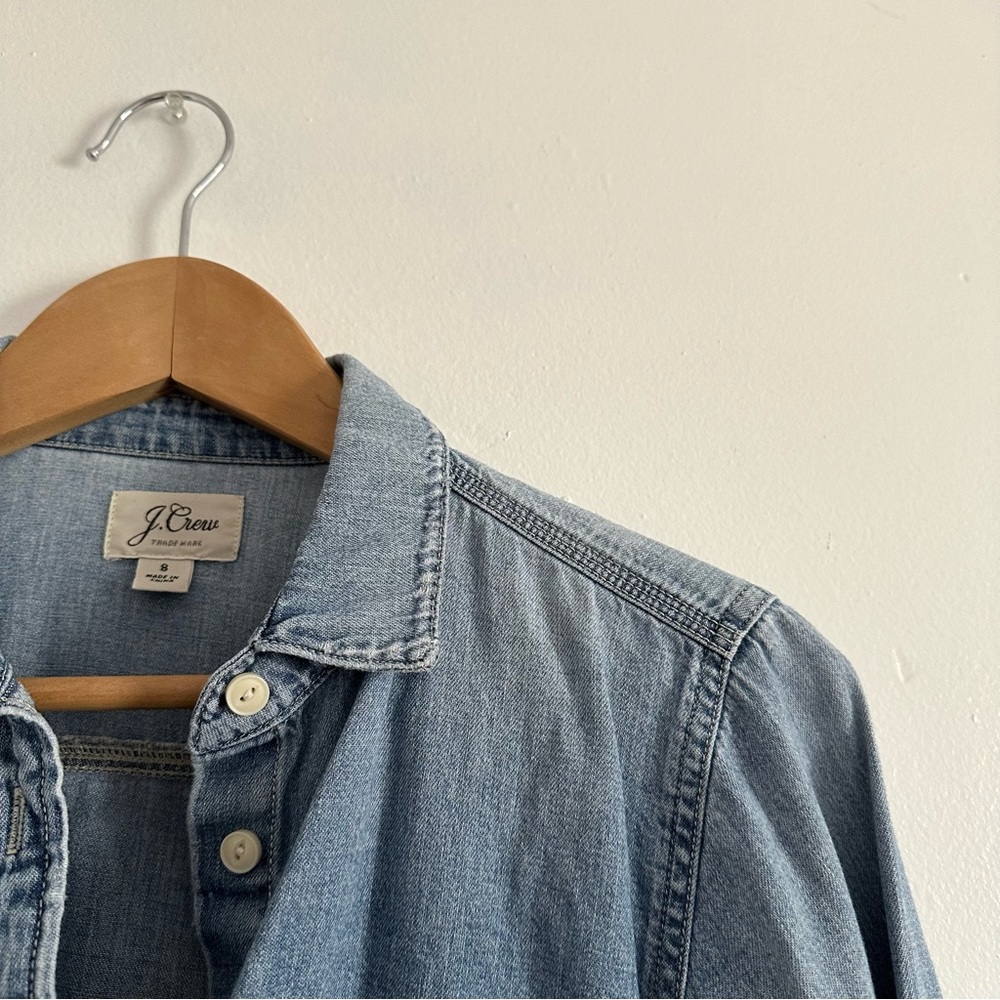 J. Crew Denim Button Down